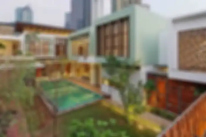 Rumah tropis karya Atelier Cosmas Gozali