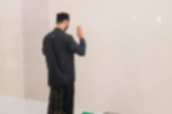 ilustrasi orang shalat