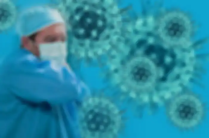 Penularan virus Corona melalui udara.