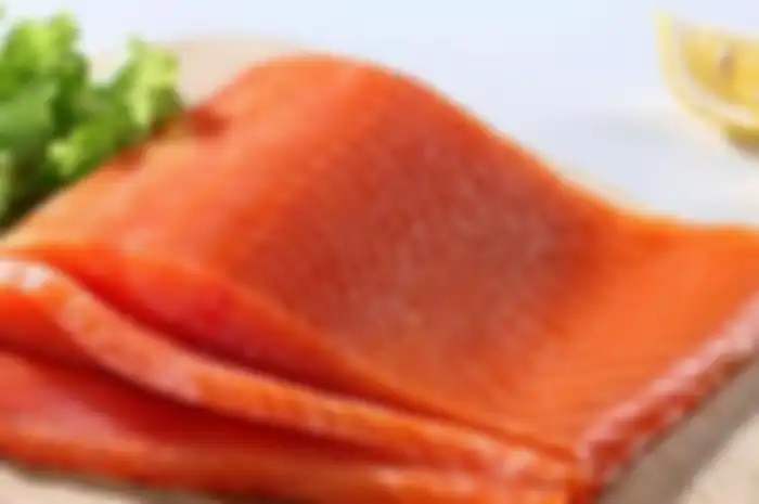 Ilustrasi daging ikan salmon
