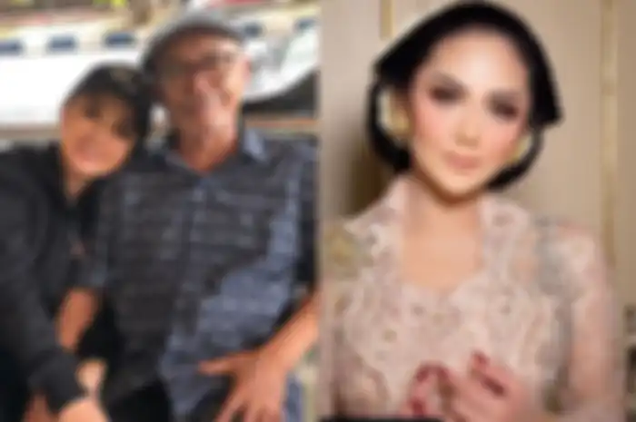 Kolase Foto Yuni Shara, Ayahnya dan Krisdayanti.