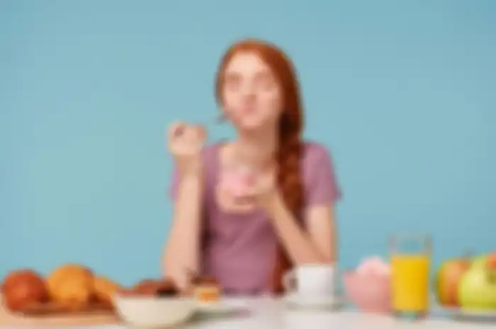 Ilustrasi makan