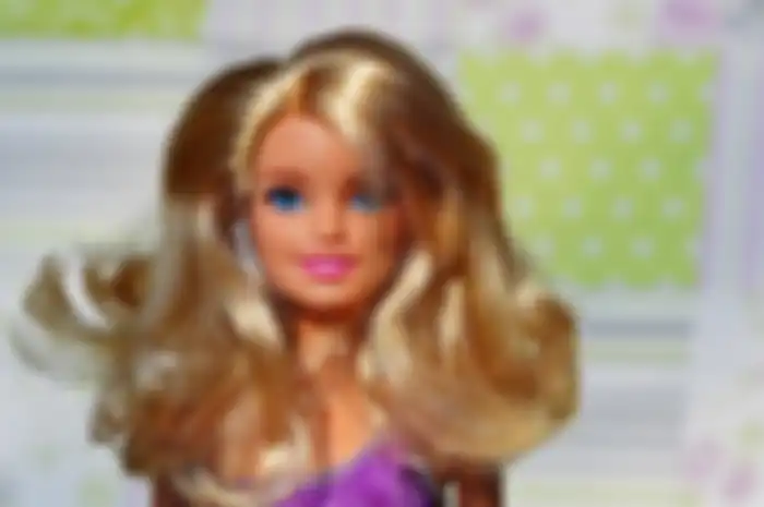 Ilustrasi boneka barbie