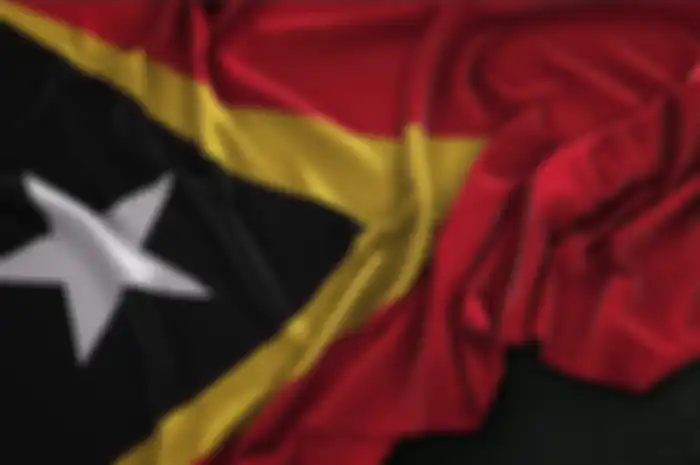 ilustrasi bendera Timor Leste