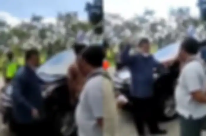 Anggota DPRD NTB debat dengan polisi karena tidak terima disuruh putar balik