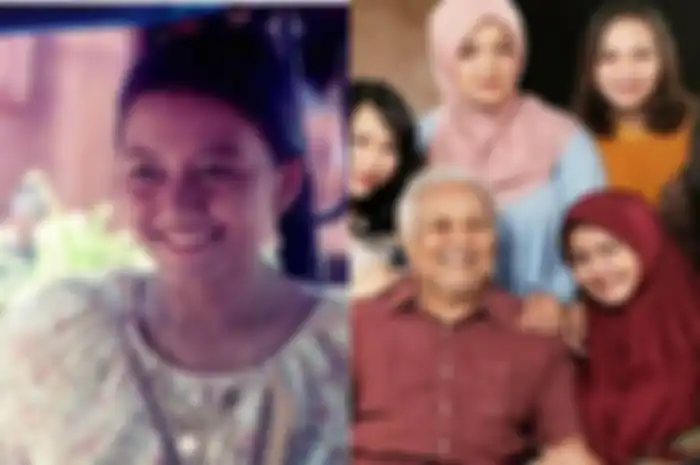 Novia Kolopaking bermain sinetron Keluarga Cemara