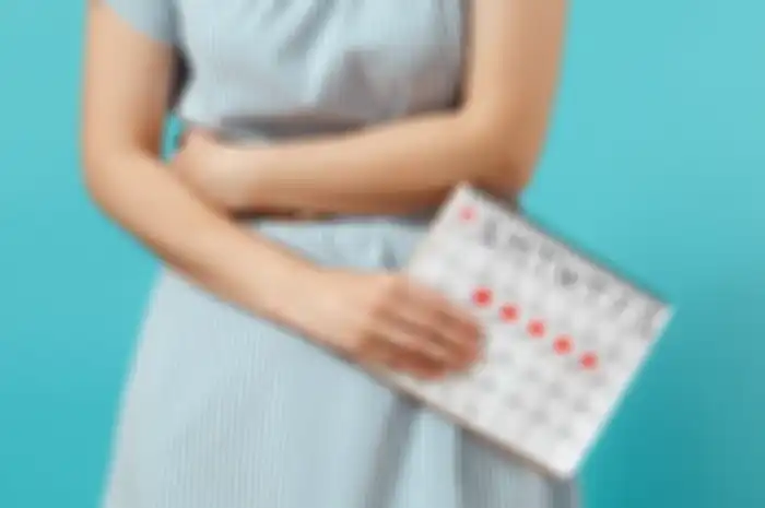 Ilustrasi siklus menstruasi.