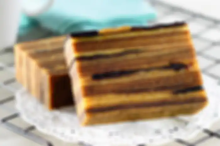 Ilustrasi kue Lapis Legit