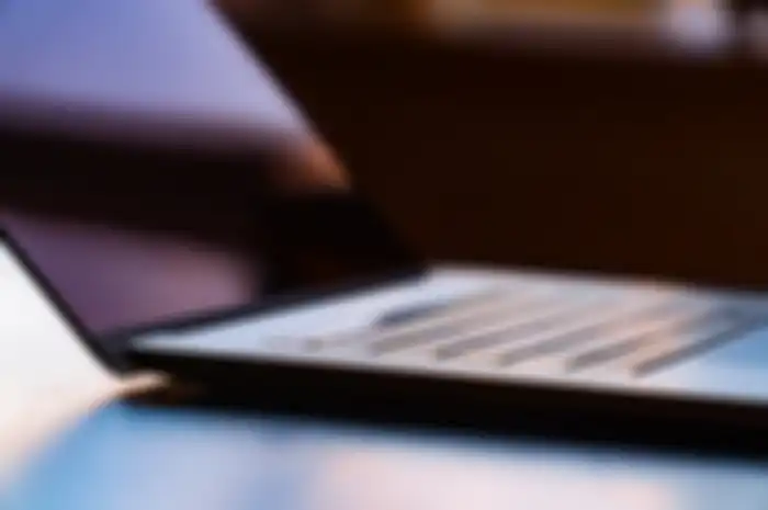 Ilustrasi perangkat laptop