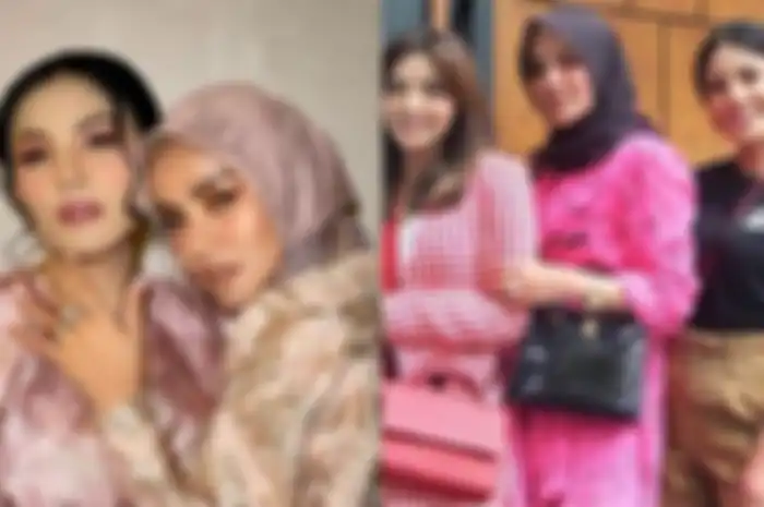 Foto Ashanty, Olla Ramlan dan Nindy Ayunda