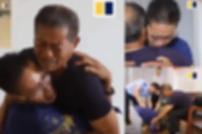 Kisah haru pertemuan anak dan ayah yang telah terpisah selama 13 tahun.