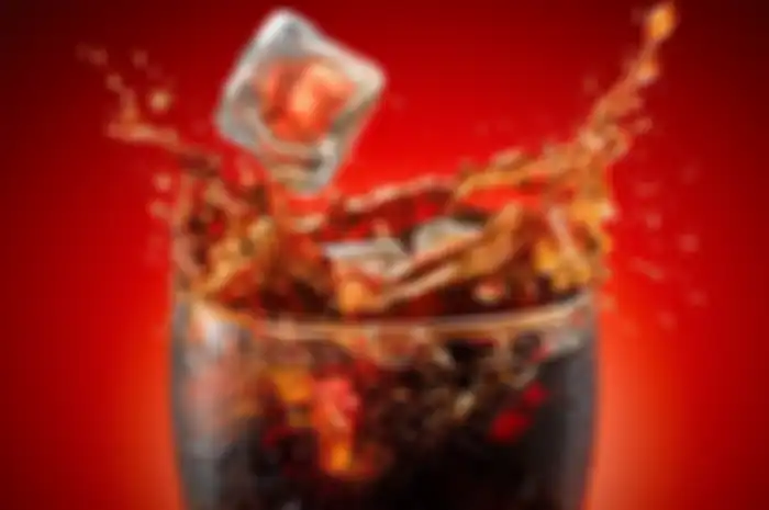 Ilustrasi minuman bersoda.