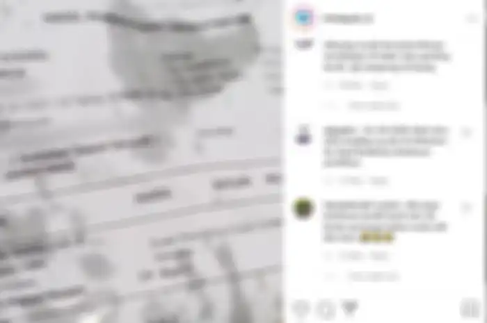 Tangkapan layar foto viral hasil tes COVID-19 positif jadi kertas gorengan.