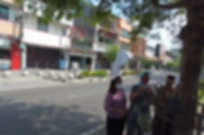 Pedagang Malioboro Kibarkan Bendera Putih
