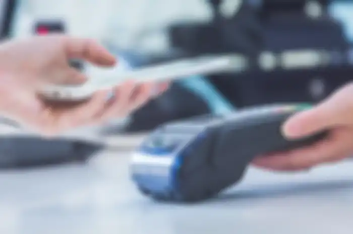 Ilustrasi transaksi non tunai atau cashless