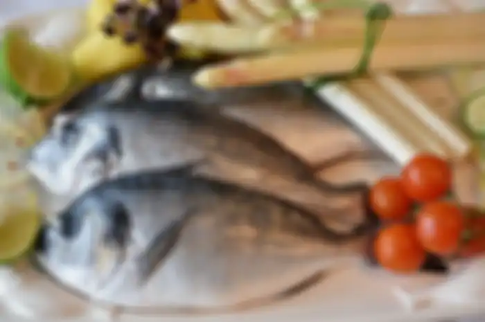 ilustrasi ikan segar