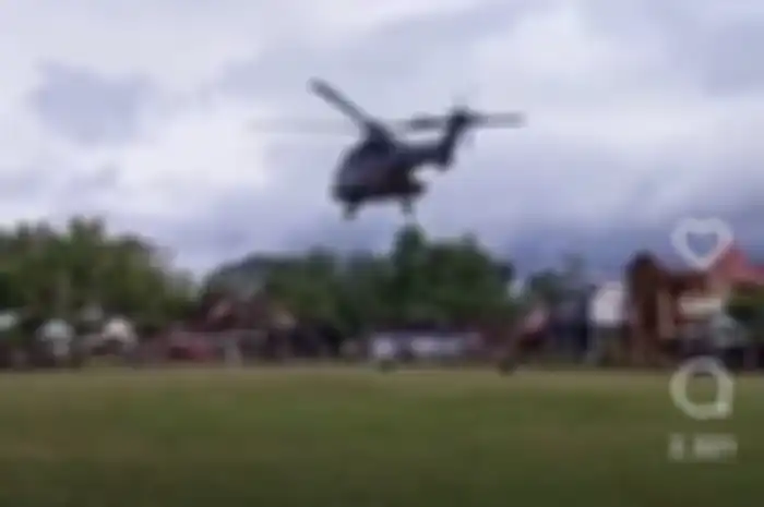 Sebuah helikopter mendarat di dekat acara pernikahan terekam dan didugamerupakan aksi mantan, terungkap fakta sebenarnya!