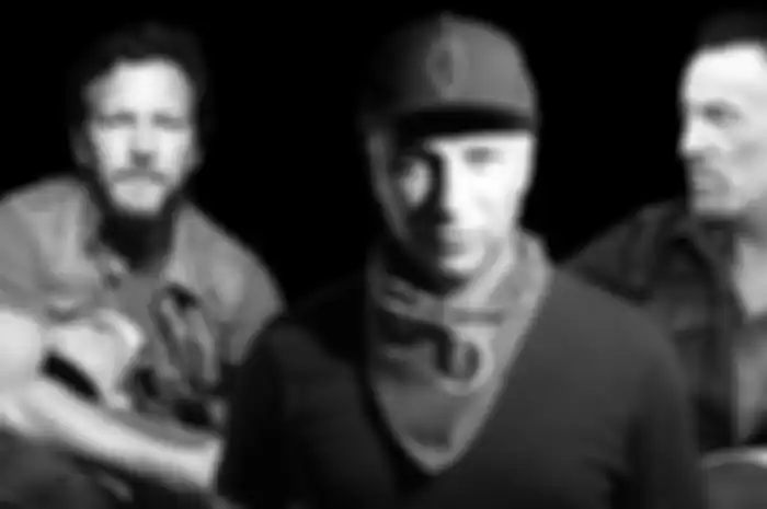 Eddie Vedder, Tom Morello, Bruce Sprungsteen