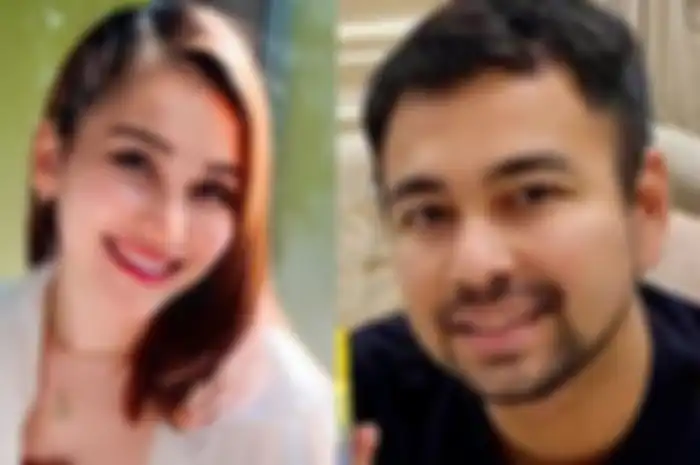 Kolase foto Ayu Ting Tingn dan potret Raffi Ahmad