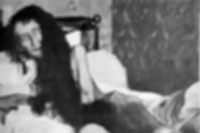 Blanche Monnier saat ditemukan di kamar yang terkunci