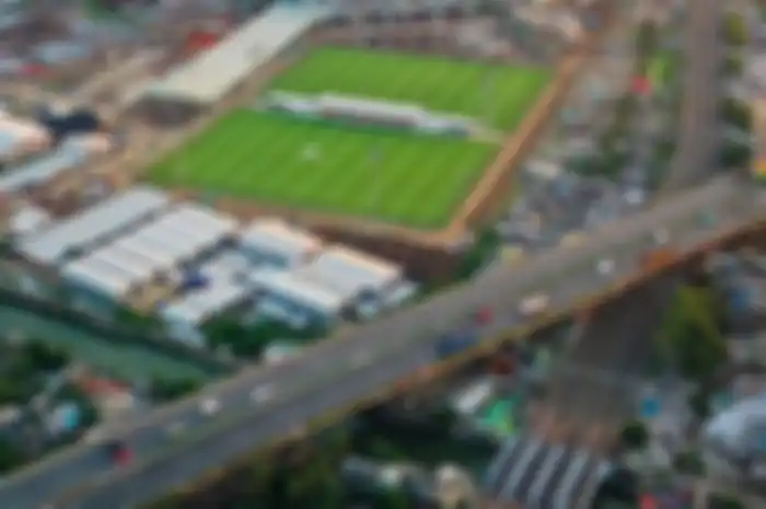 Jakarta International Stadium, salah satu megaproyek Gubernur DKI Jakarta Anies Baswedan yang menjadi sorotan. 