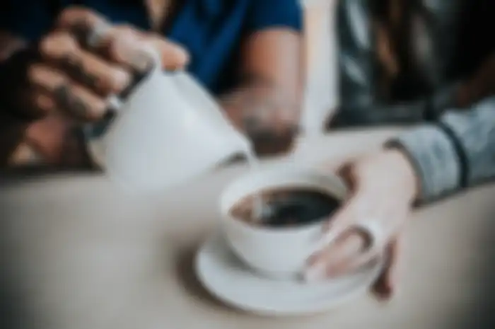 minum kopi 