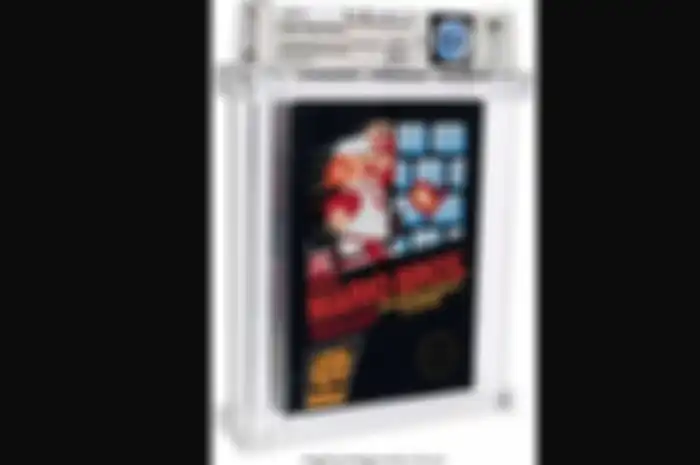 Kaset gim 'Super Mario Bros' keluaran tahun 1985 yang laku Rp28 miliar.