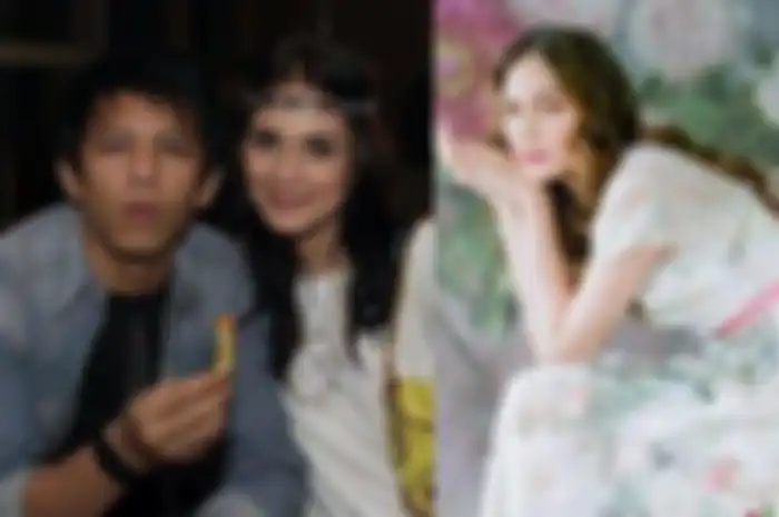 Kolase foto Luna Maya dan Ariel NOAH 