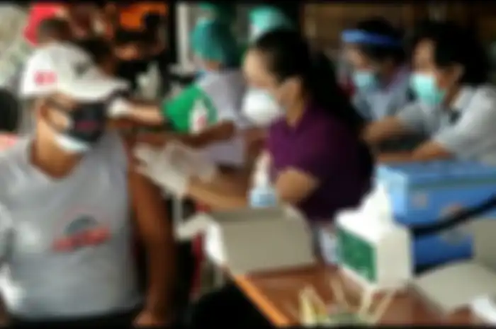 Kegiatan Vaksinasi beberapa waktu lalu di Provinsi Bali. 