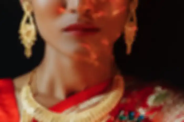 Ilustrasi gadis india