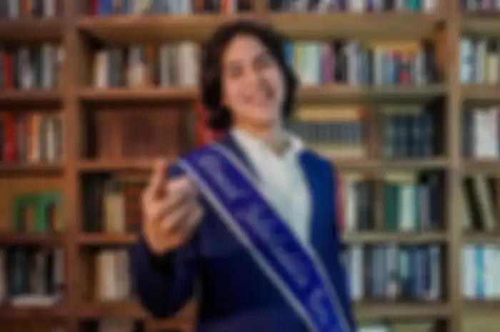 Potret kelulusan El Rumi yang dilakukan secara virtual 