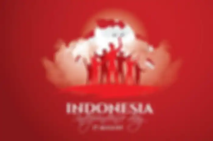Ilustrasi Ucapan Hari Kemerdekaan Indonesia