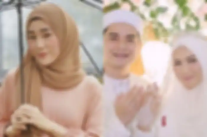 Kolase foto Larissa Chou, Alvin Faiz dan Henny Rahman