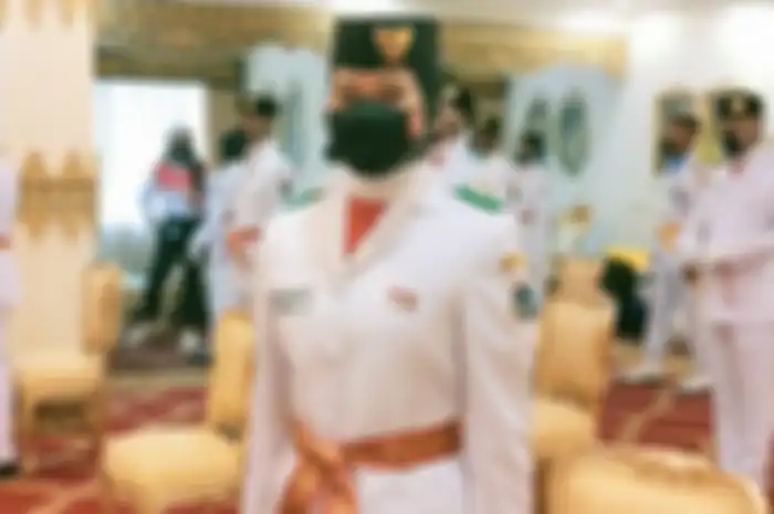 Sosok Febriti Nur Tsabita pasukan pengibar bendera merah putih di HUT ke-76 RI. 