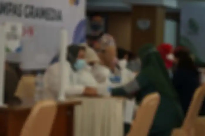 Tahapan cek kesehatan sebelum melakukan vaksinasi.