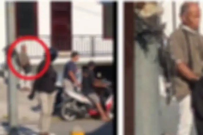 Viral pria tua lakukan pelecehan seksual di jalan raya