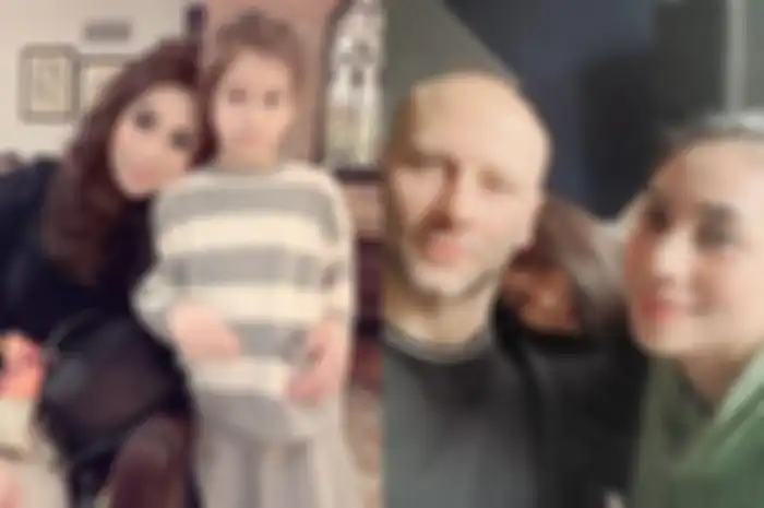 Siti KDI bersama anak dan suami Turkinya