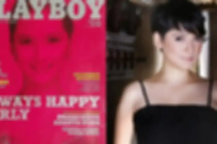 Andhara Early untuk majalah Playboy