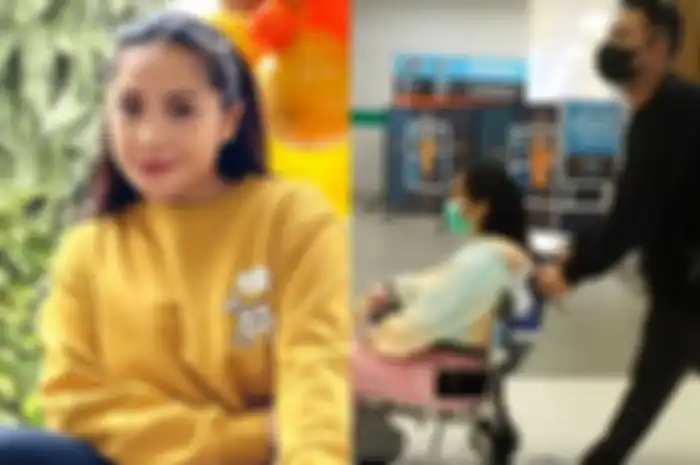 Nagita Slavina harus pakai kursi roda setibanya di bandara Turi gegara keluhkan hal ini saat hamil