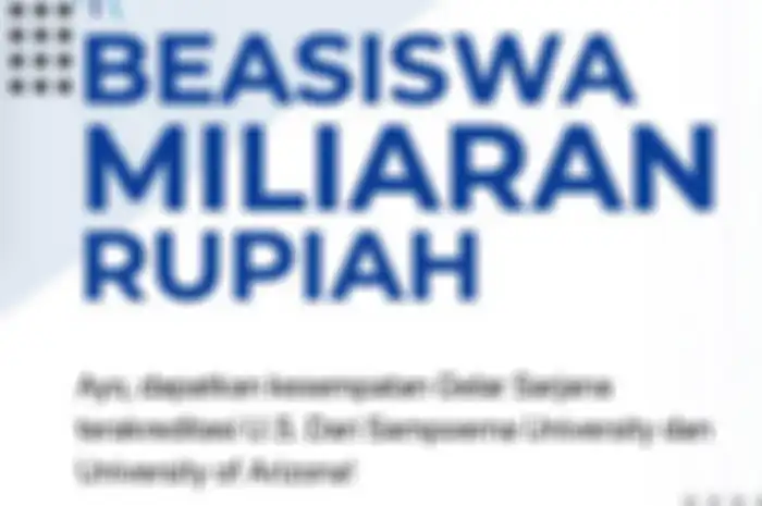 Sampoerna University membuka beasiswa buat kamu yang pengen lanjutin kuliah tahun depan.