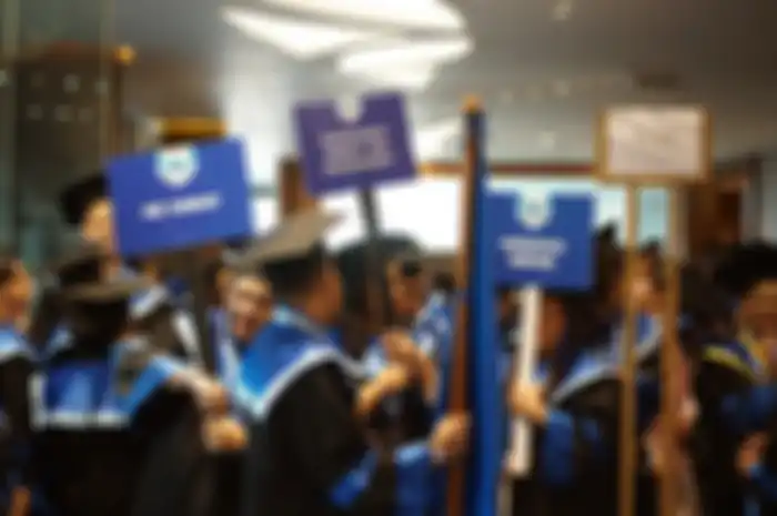 Mahasiswa Swiss German University, yang merupakan salah satu kampus termahal di Indonesia.