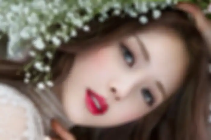 Ilustrasi makeup Korea 