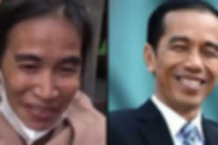 Ani Pina, emak-emak yang berwajah mirip dengan Presiden Joko Widodo