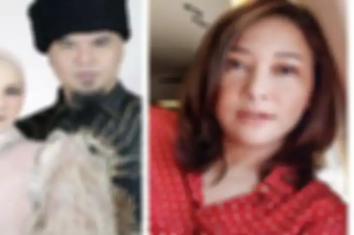 Kolase foto Mulan Jameela dan Maia Estianty