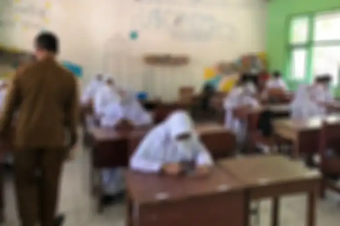 Suasana agenda PTM di SMAN 1 Manyar, Senin (30/8/2021)