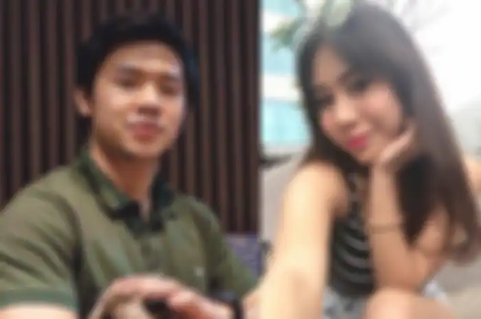Kolase foto Nicholas Sean dan Ayu Thalia