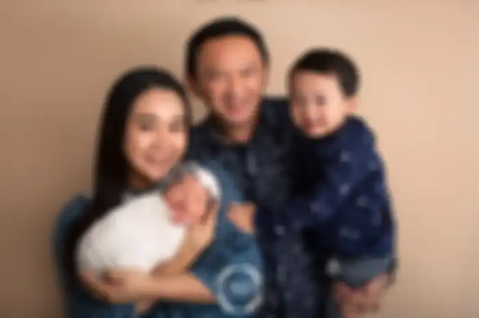 Foto Puput Nastiti Devi dan Ahok bersama Sarah Eliana Purnama dan Yosafat Abimanyu  Purnama