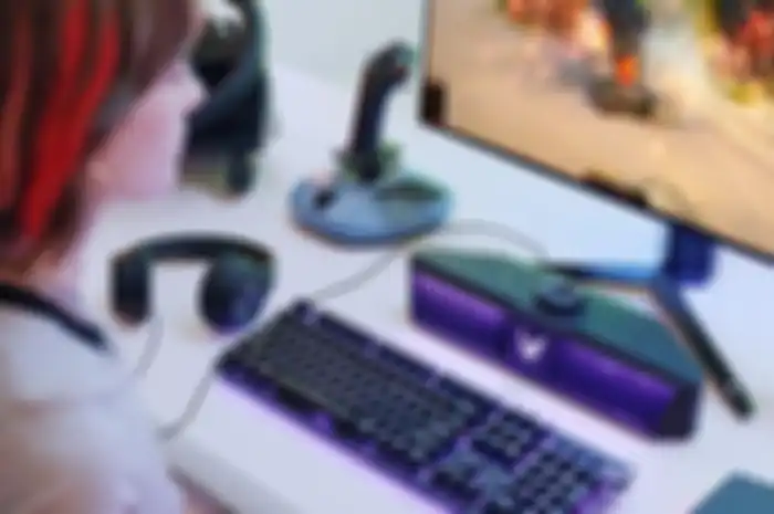 Kompatibel, speaker gaming ini bisa terhubung ke PC. 