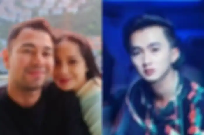 Kolase foto Raffi Ahmad, Nagita Slavina, Sensen.