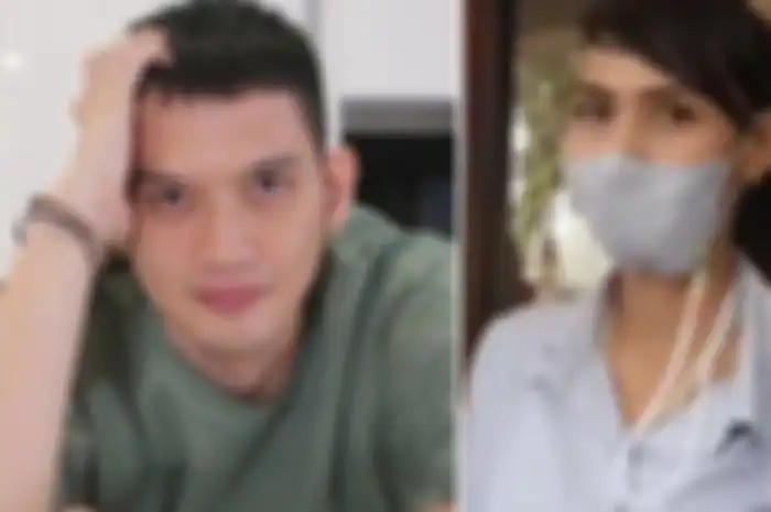 Kolase foto Rezky Adhitya dan Wenny Ariani